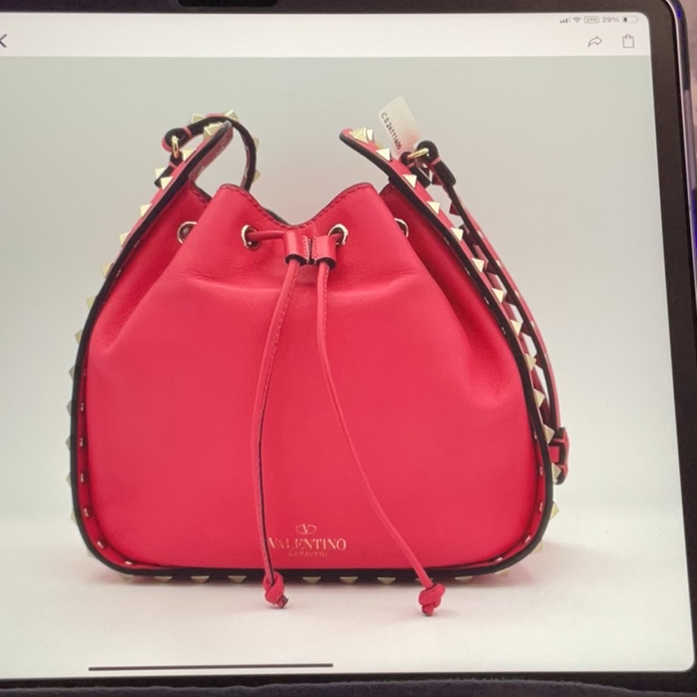 Valentino Garavani Rockstud Mini Bucket Bag